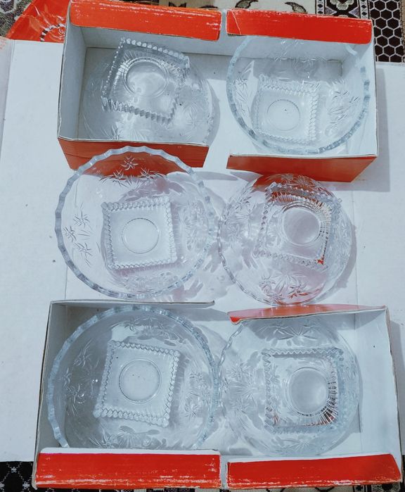 Стеклянные посуды