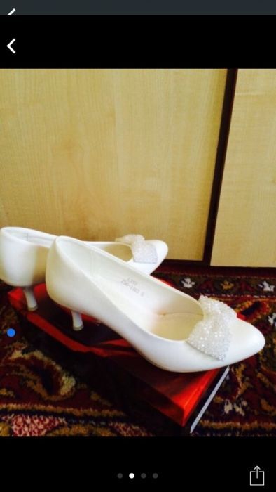 Продам свадебные туфли!
