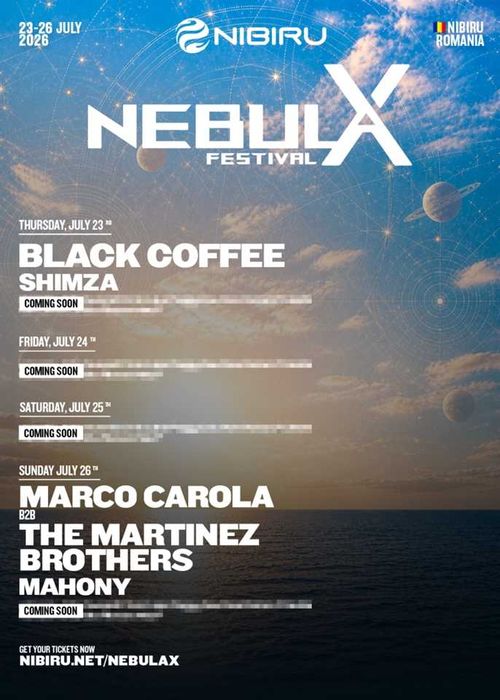 SUPEROFERTA 2x BILETE Nebula, Nibiru, 3 days access, 24-26 iulie