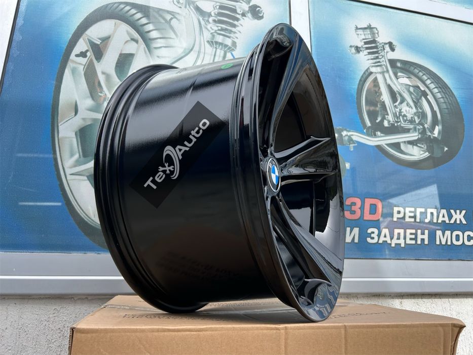 18" Джанти за BMW Style 128 / 5 6 7 E39 E60 E63 E65 F06 F10 FO1 Black
