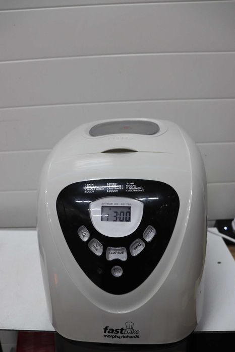 Хлебопекарна Morphy Richards Fastbake, 12 програми, UK Щепсел!