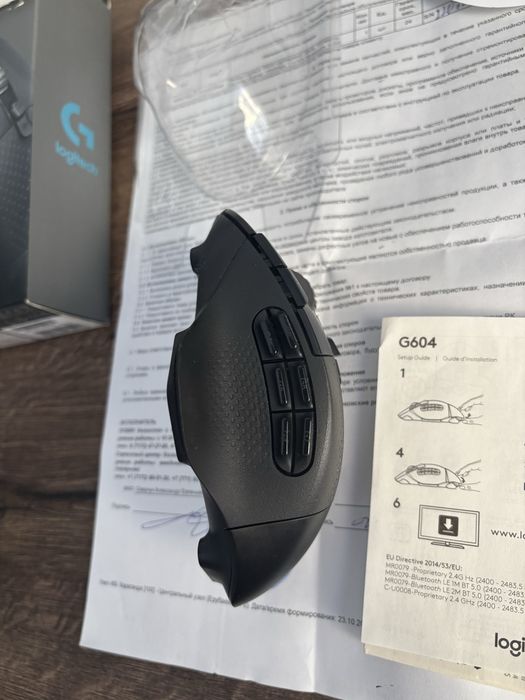 Мышь Logitech G604 в идеальном состоянии