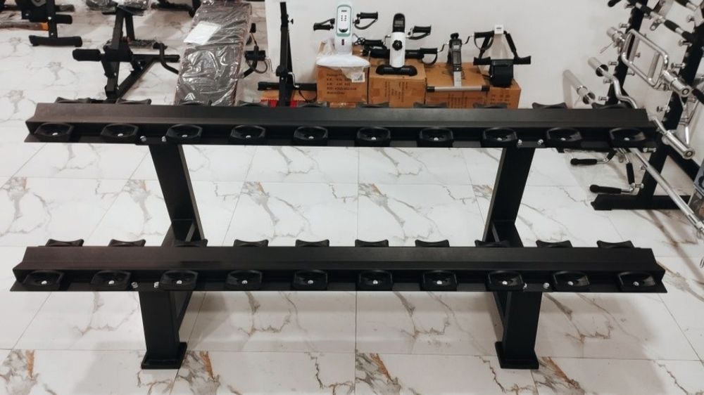 Стойка подставка для гантели для 10 пар профессиональный