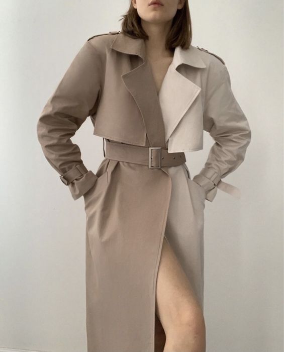 Женский тренч