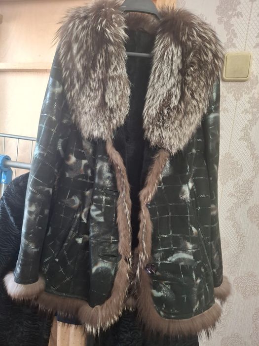 Шуба дубленка L размер  в отличном состоянии
