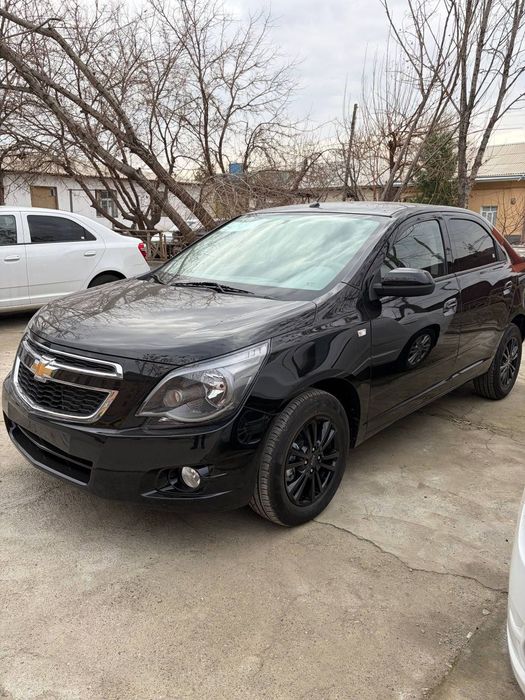 Chevrolet Cobalt 4-poz 2026! Bez Probeg Masla! Rangi Qora. Black metal