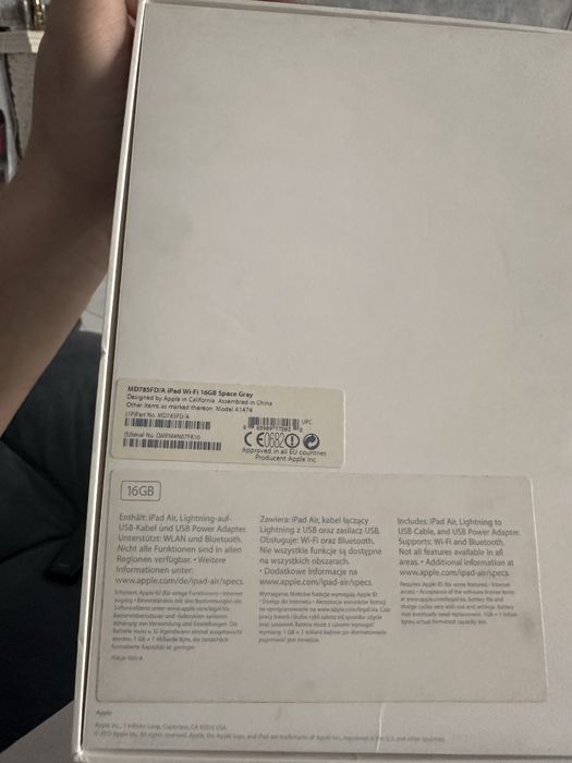 Продам обмен Ipad Air в отличном состоянии