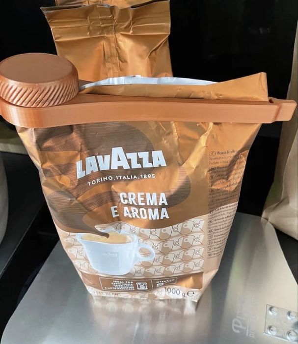 Capac pentru punga de cafea si nu numai. Printat 3D