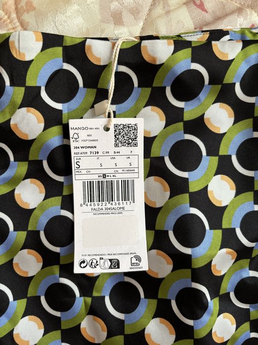 Къса пола размер S