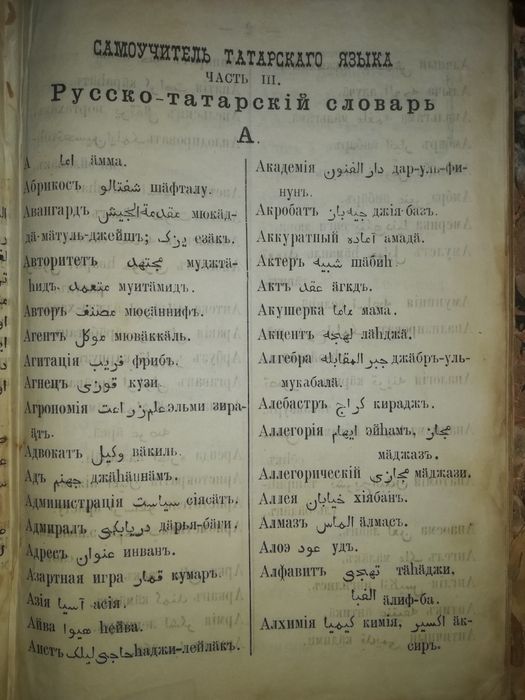Ганиев "Русско-Татарский словарь"
