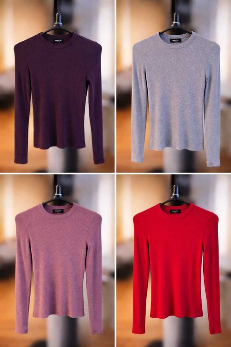 Фланелка MASSIMO DUTTI с кашмир