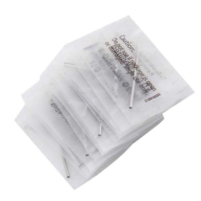 Иглы для пирсинга, украшения в ассортименте