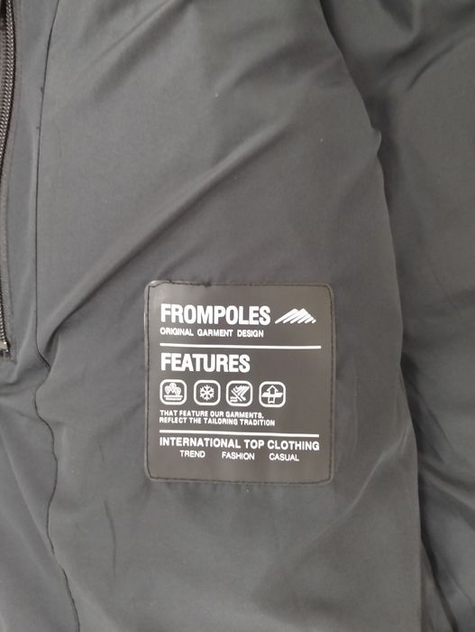 Пуховик зимний почти новый