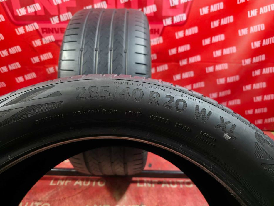 Anvelope de VARA - 285/40/20 - Continental - 5.77 MM - DOT 2023 !
