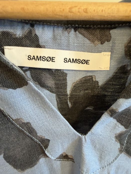 Samsoe Samsoe риза/ туника лиосел и лен
