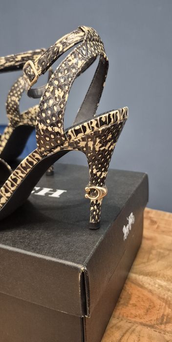 Sandale cu toc COACH