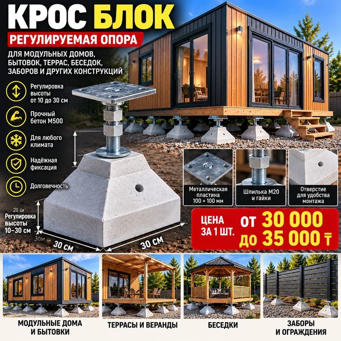 Фасадные панели и КРОС блоки