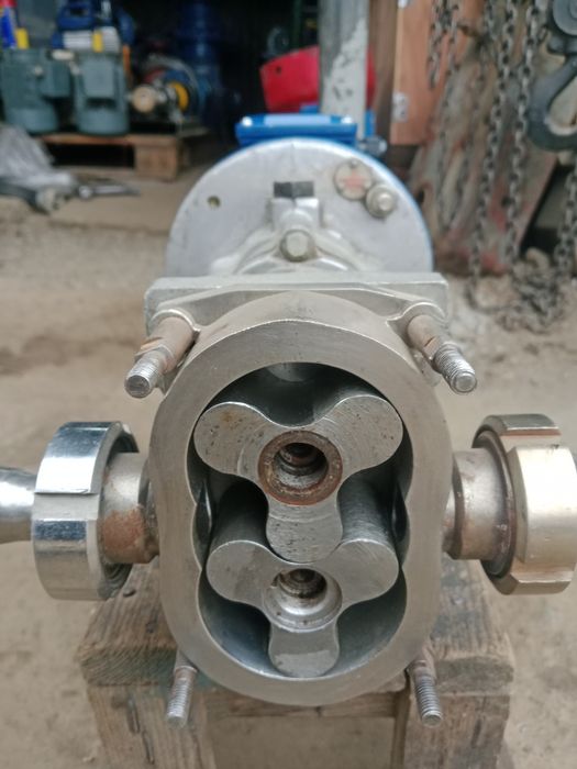 Насос нержавейка густой масса