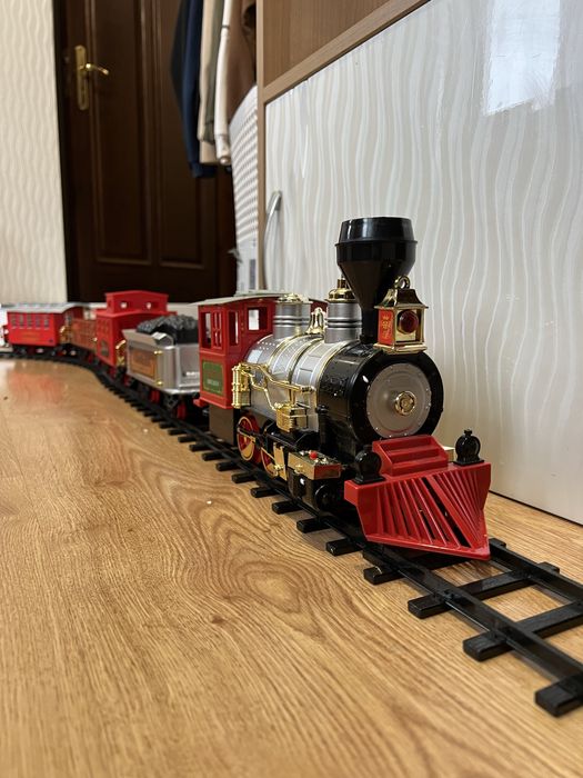 Детско Влакче с Батерии и Звуци