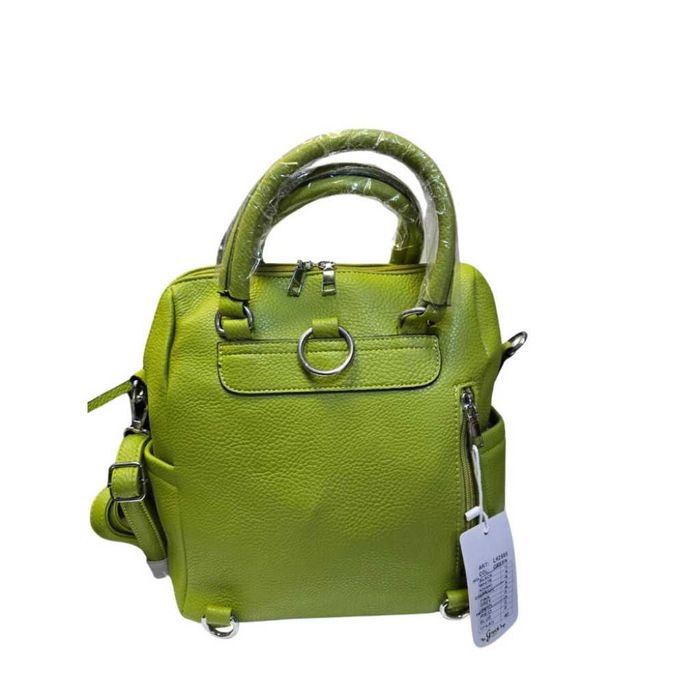 Дамска раница от еко материал с отделящи се презрамки