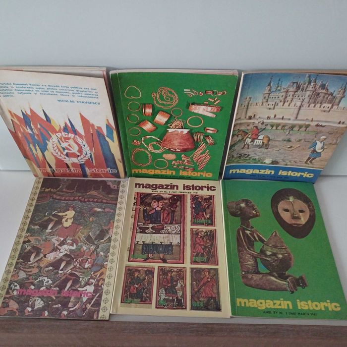 Colectie reviste Magazin istoric, 1981, 1982, 1983, stare foarte buna