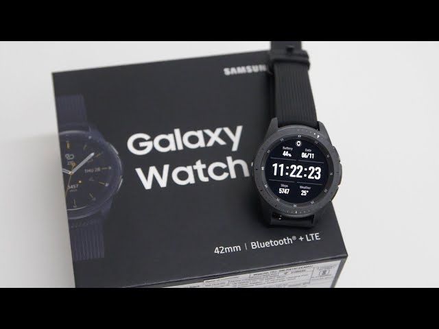 Galaxy watch classic 42mm (BLACK)