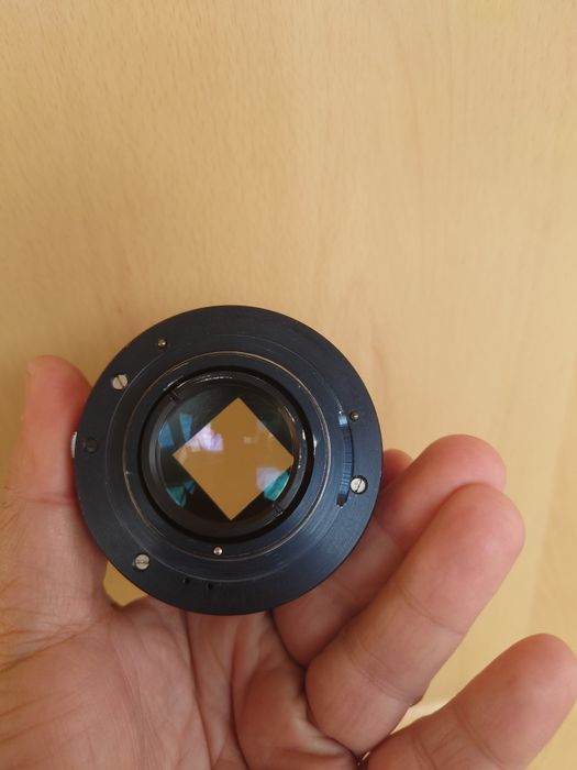 Obiectiv rar MC Zenitar ME1 Square bokeh