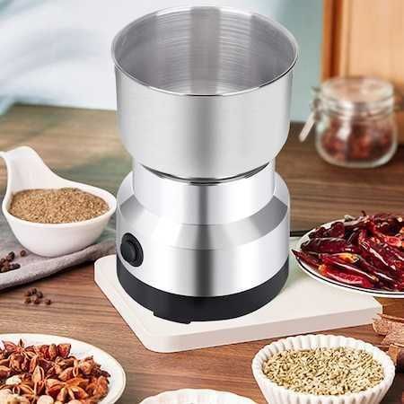 Rasnita electrica de cafea și alte condimente,carcasa inox,160W,nouă