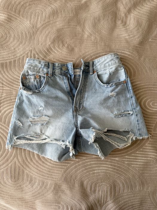 шорты джинсовые