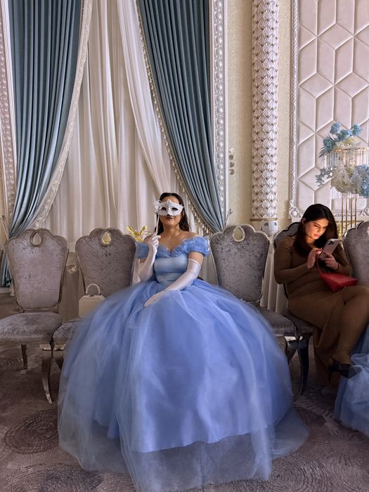 Вечернее платье в стиле Cinderella (прокат)