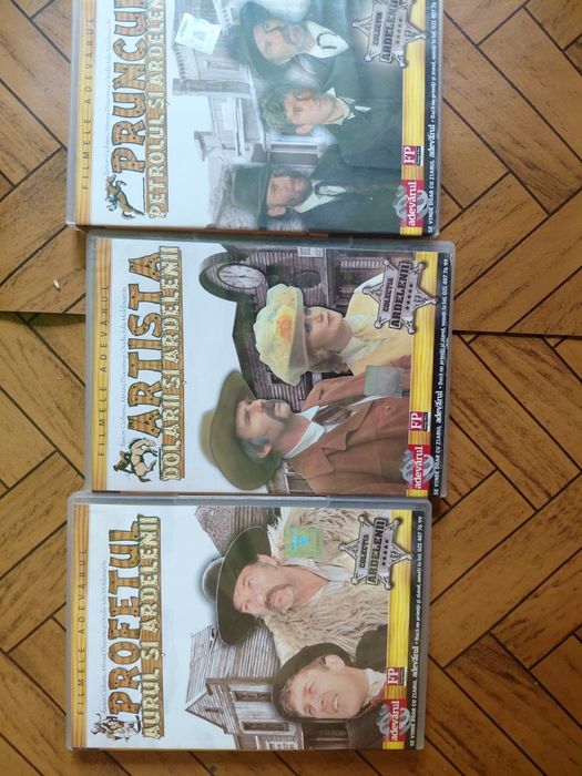 Casete DVD video vechi - filme românești