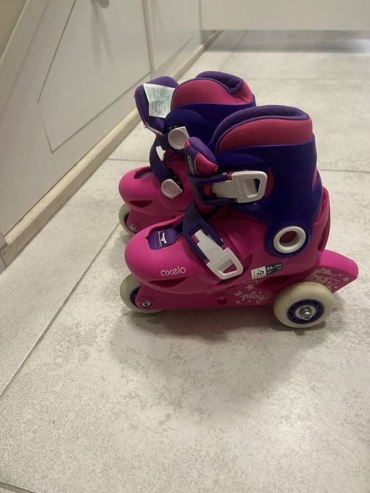 Ролери за момиче  34-36 и 26-28 Oxelo
