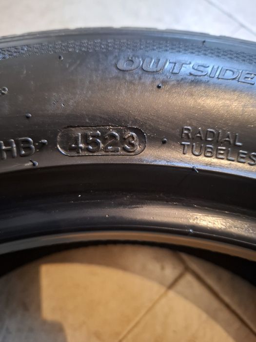 2 Летни гуми Ханкок 195/55/16 ДОТ23 7мм