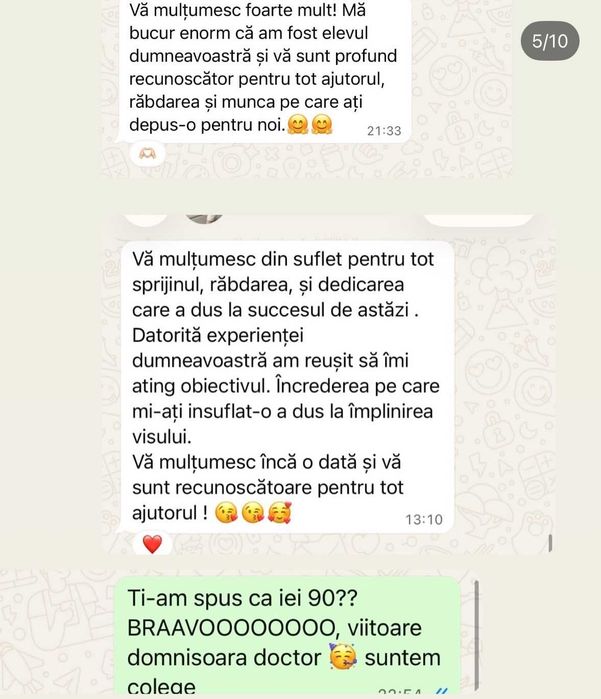 Meditații ADMITERE MEDICINĂ biologie CORINT(UMF Bucuresti/Brasov/Galati/etc)