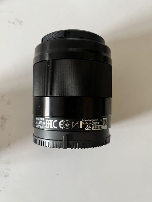 обьектив sony sel50f18