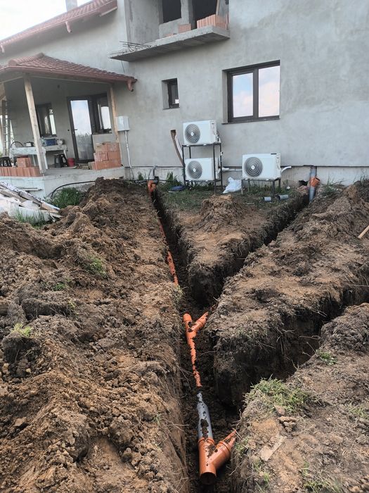 Montaj fose septice ecologice din polipropilena