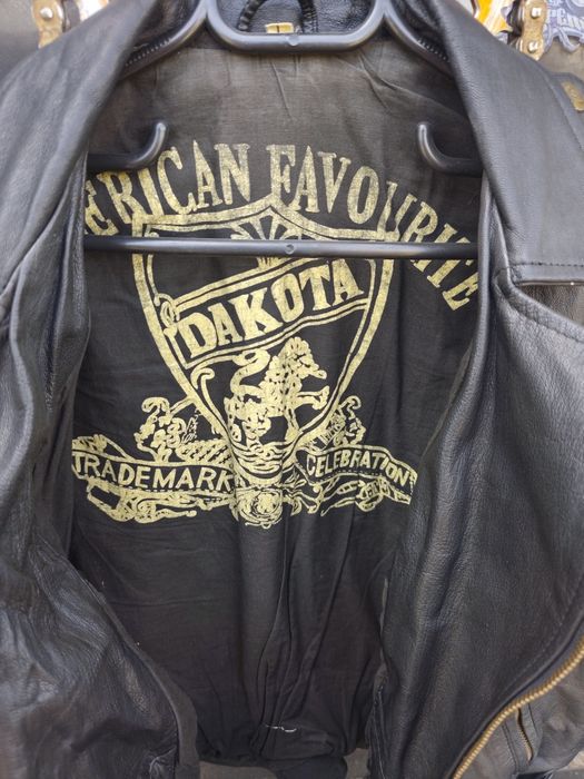 Кожено винтидж яке DAKOTA