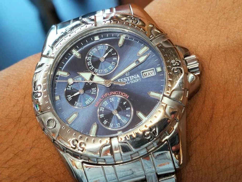 Ceas barbatesc Festina - model F16059/2 - Quartz multifunctional - nou