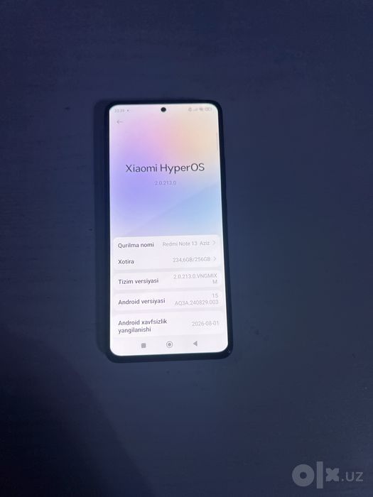Redmi note 13 256/8