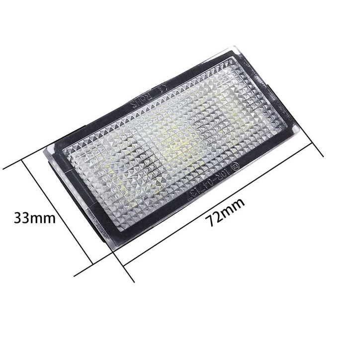 Супер ярки ЛЕД плафони за заден регистрационен номер БМВ Е65 Е66