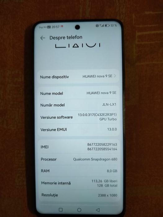 Huawei nova 9 se