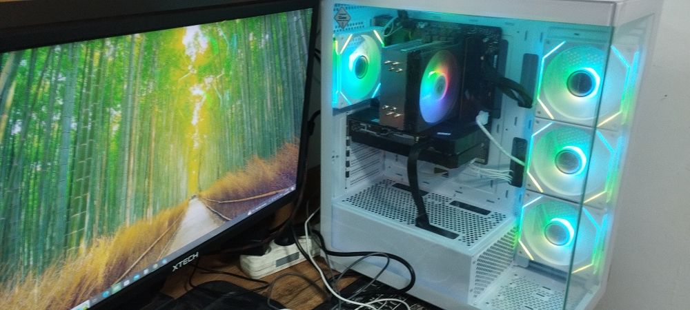 Aquvarium case, igravoy kompyuter.