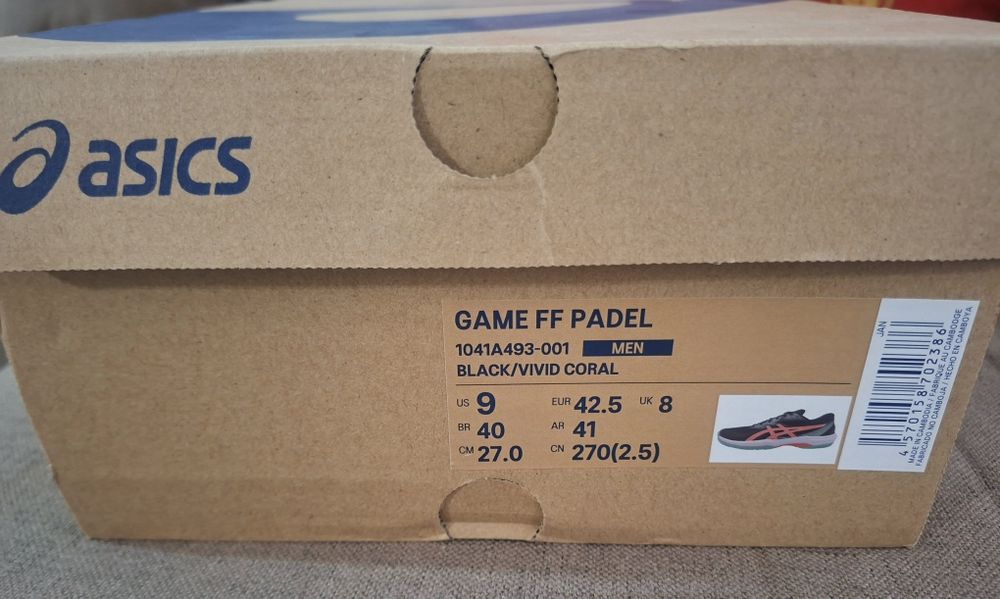 НОВИ! ASICS Game FF Padel обувки - 42.5