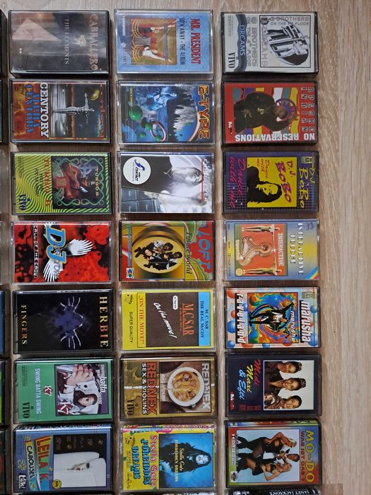 Casete audio anii '90 - Eurodance - albume