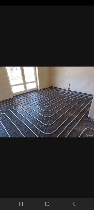 Пол сухой стяжка