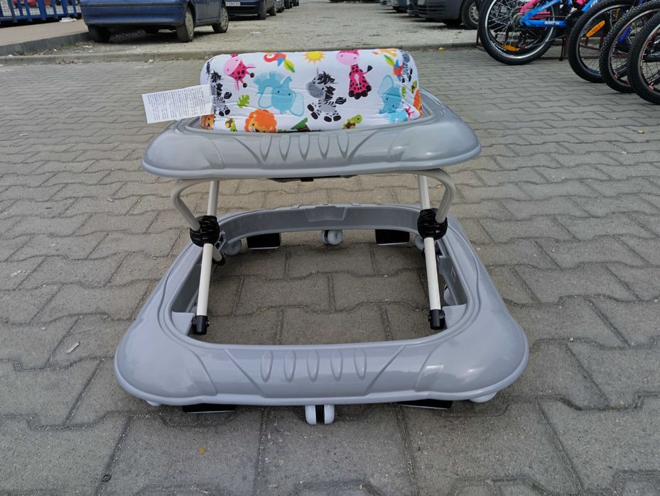 MONI Проходилка Jungle FUN сив