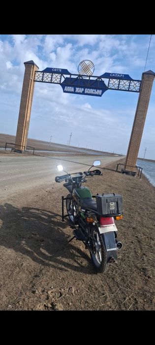 Мотоцикл YAQI 150cc зелёный
