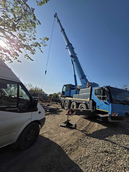Închirieri macarale 70–100 tone – Tecuci și împrejurimi | Intervenții rapide și sigure