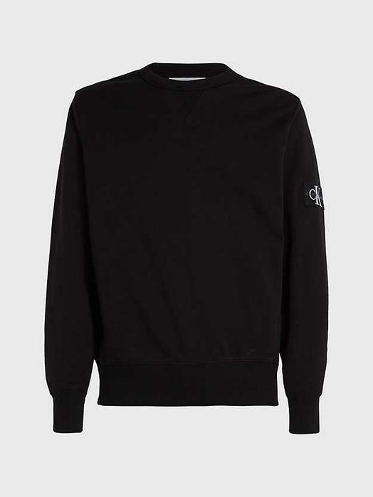 Bluzon Calvin Klein Jeans Badge Crew Sweatshirt plover S