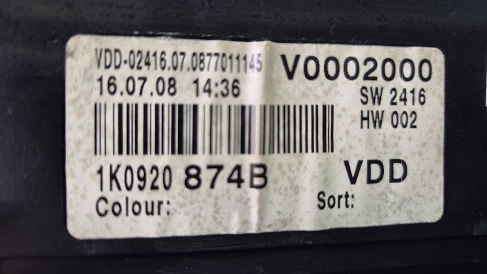 Километраж за vw Golf 5, Full fis Diesel